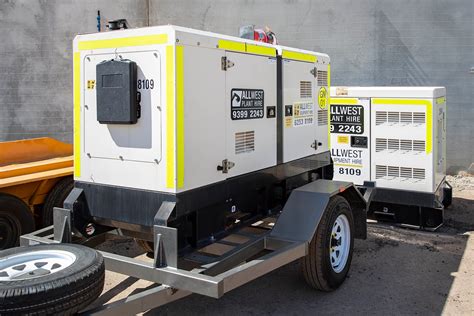 20kva Diesel Generator Hire Perth Allwest Plant Hire