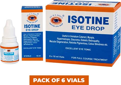 Buy ISOTINE BOTTLE OF 10ML EYE DROPS Online Get Upto 60 OFF At PharmEasy