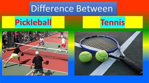 Key Differences Between Pickleball And Tennis Differences Finder