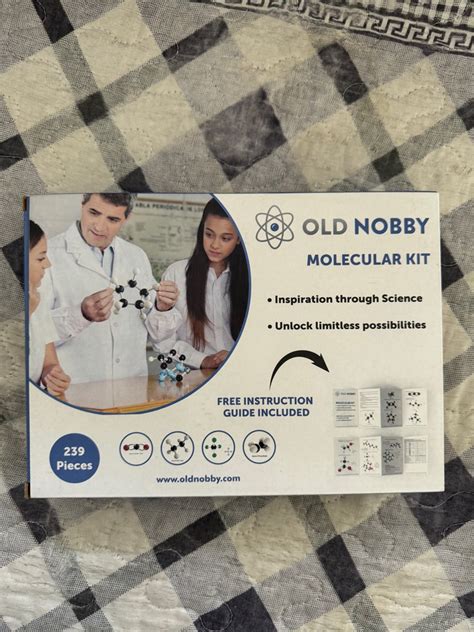 Old Nobby Molecular Kit For Organic Chenistry Hobbies Toys Books