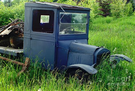 Old Blue Ford Truck Photograph by Randy Harris