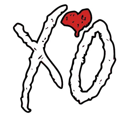 The Weeknd XO Symbol Love Heart Illustration Free HD PNG | PNG All