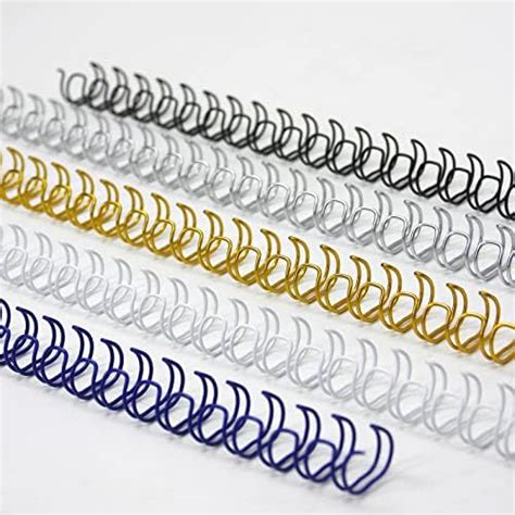 RAYSON Wire Binding Spines 50 Sheet 3 1 Pitch 9 5mm 34 Loops A4