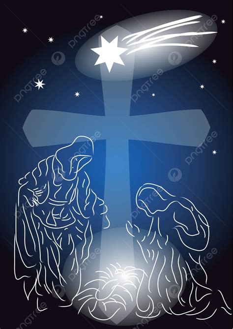 Baby Jesus Christ Night Bethlehem Vector Christ Night Bethlehem Png