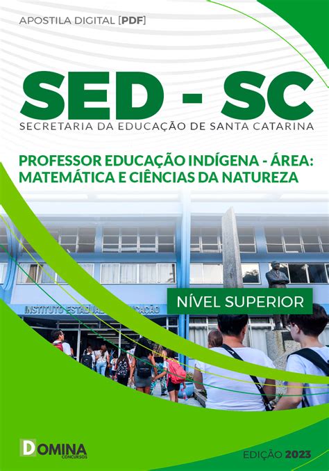 Sed Sc 2023 Prof Ed Indígena Matemática Ciências Da Natureza