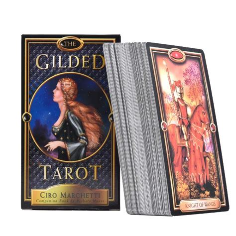 Buy Gilded Tarot Deck 78 Sheets The Gilded Tarot Cards Online At