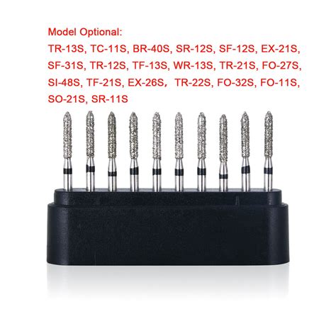 Pcs Pack Dental Fg Diamond Burs Kit So S For High Speed Handpiece