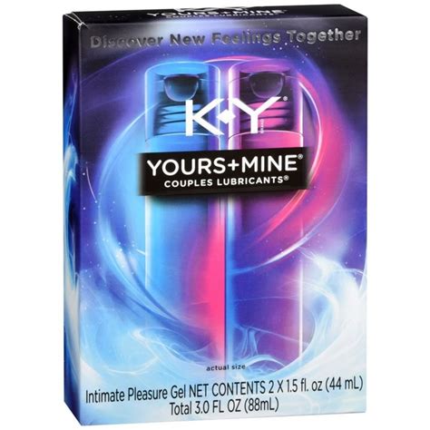 K Y Yours Mine Couples Lubricants Oz Medcare Wholesale Company