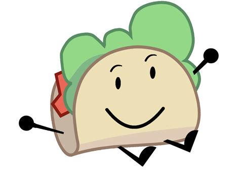 Old Taco Bfdi But With The New Asset No Fish By Pugleg2004 On Deviantart