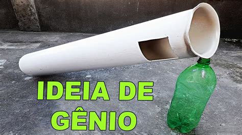 Morria e Não Sabia Olha o Que Fiz Usando Cano PVC Ideia de Gênio