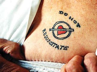 A DNR Tattoo? Really? Great Teaching Image for Geriatrics or Palliative ...