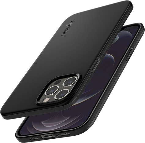 Best Buy Spigen Thin Fit Case For Apple Iphone Pro Max Black Bbr