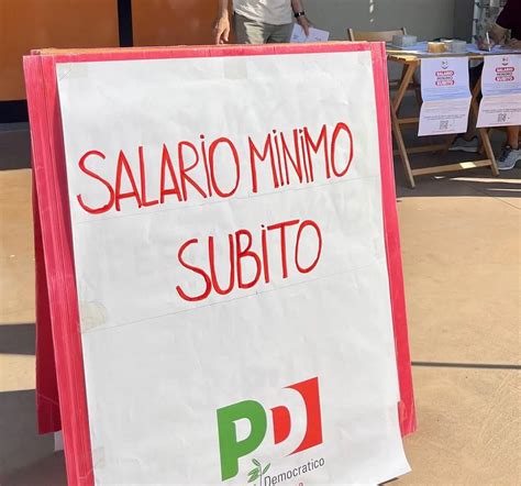 Il Pd Recanati Si Schiera Sulla Proposta Del Salario Minimo E Chiede