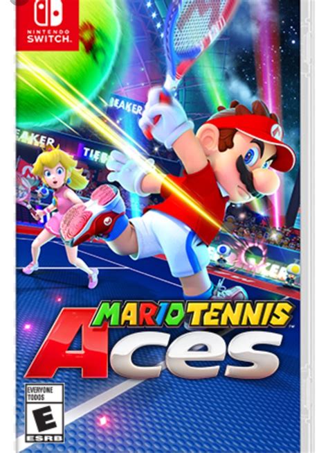 Mario Tennis Ace Nintendo Switch Video Gaming Video Games Nintendo