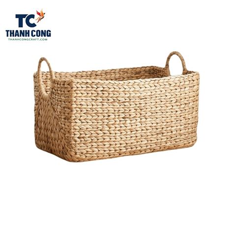 Large Water Hyacinth Storage Basket Tcsb