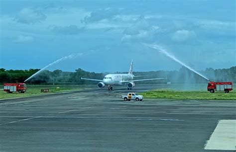 Penerbangan Pertama Rute Lampung Bali Pemprov Optimis Mampu Dongkrak