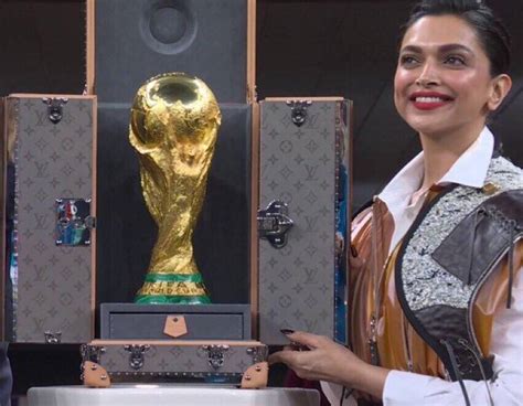 Deepika Padukone First Indian To Unveil Fifa World Cup Trophy Here