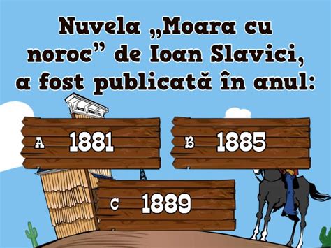 Moara Cu Noroc De Ioan Slavici Quiz