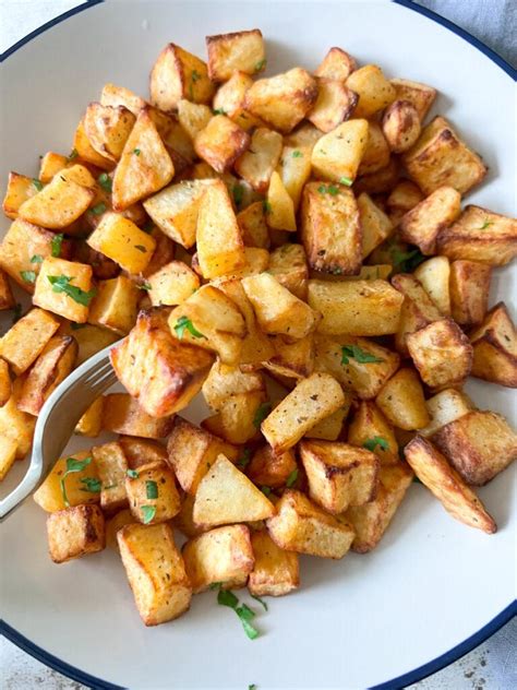 Easy Crispy Air Fryer Diced Potatoes Cook Simply