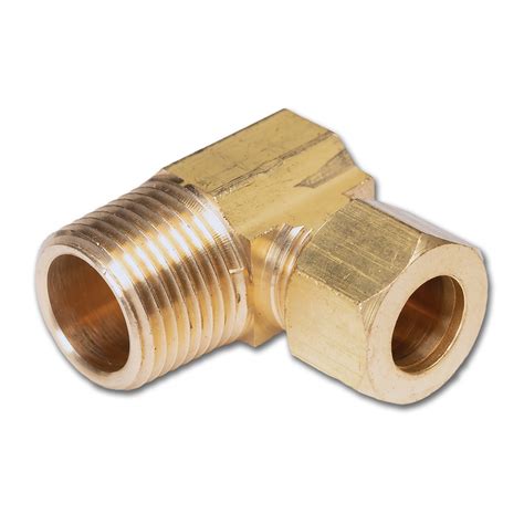 Chadwell Supply 3 8 Comp X 3 8 Mip Brass Male Elbow