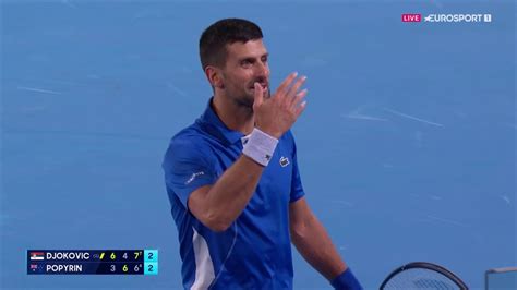 Saltaron Chispas Entre Djokovic Y Un Aficionado Ven Aquí Y Dímelo A La Cara Open Australia