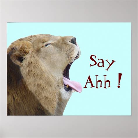 ahh poster print zazzle