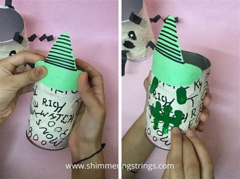 Super Easy Spooky Halloween Craft With Pringles Can For Kids