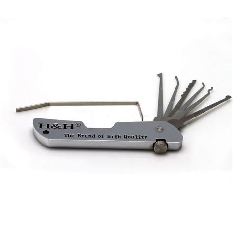 Handh Folding Lock Pick Set Multi Tool Pocket Locksmith Jackknife Lock