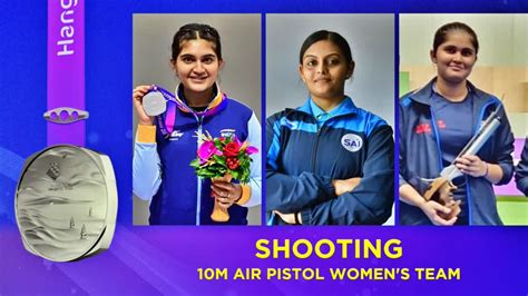 Asian Games Indias Esha Singh Palak And Divya Thadigol Subbaraju