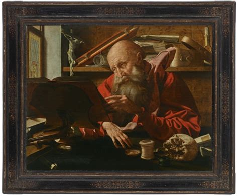 Saint Jerome In His Study By Marinus Van Reymerswaele On Artnet