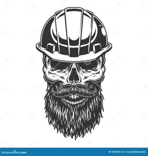 Skull With Hard Hat SVG Construction Svg Engineer SVG Construction T