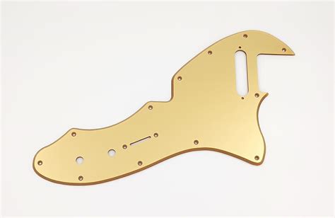 Metallic Gold Acrylic Pickguard For Us Mex Fender Telecaster Reverb