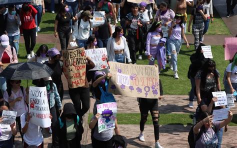 Marchan Colectivos Del CCH Sur Por Caso De Abuso Sexual A Alumna La