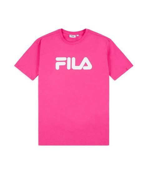 Tshirt Femme Fila Classic Pure Rose Showroomvip T Shirts Manches Courtes Femme