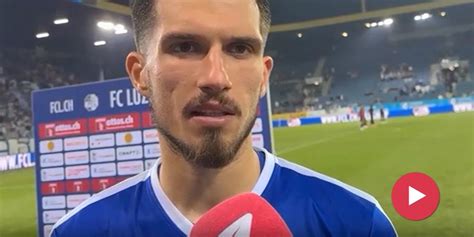 FC Luzern 1 1 Gegen GC In Letzter Minute Haben Uns Belohnt