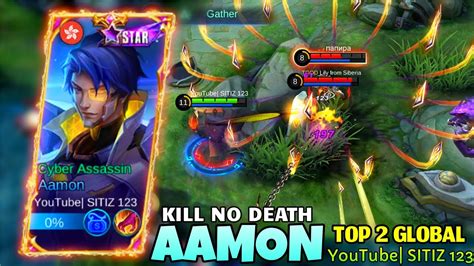 Aamon Best Build 2023 Top 2 Global Aamon Youtube SITIZ 123