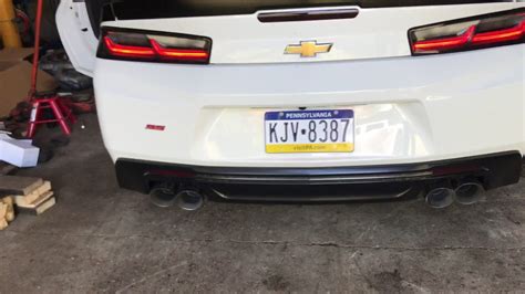 Camaro Ss Le Kooks W O Cats And Mbrp Full Race Exhaust First