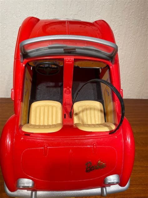 Barbie Mobile / Vintage 1990 Toy /BARBIE Doll Car 14 36 Cm. / Red