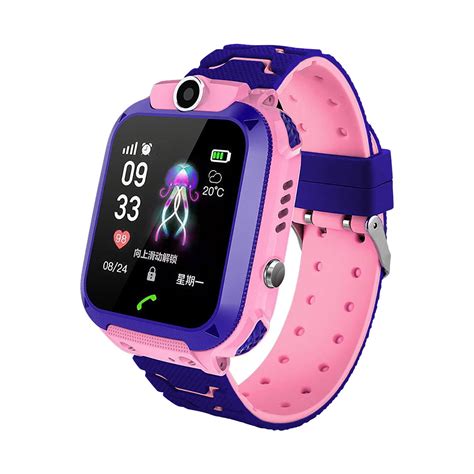 Kids Waterproof Smart Watch with Music Player Pedometer Flashlight