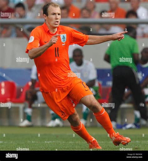 Arjen Robben Of The Netherlands In Action During A Fifa World