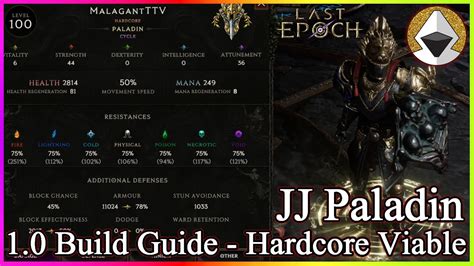 Judgement Javelin Jj Paladin Last Epoch Build Guide Hardcore