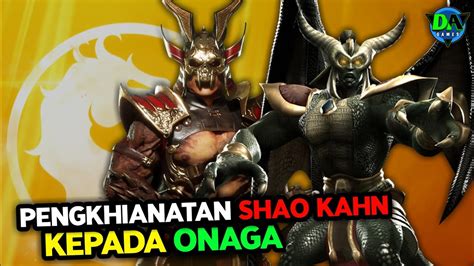 Onaga Penguasa Dunia Luar Sebelum Shao Kahn Mortal Kombat Youtube