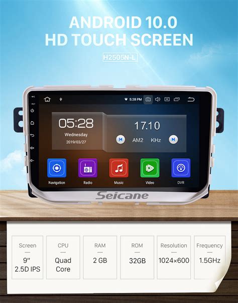 Inch For Great Wall Haval H Red Label Radio Android Gps