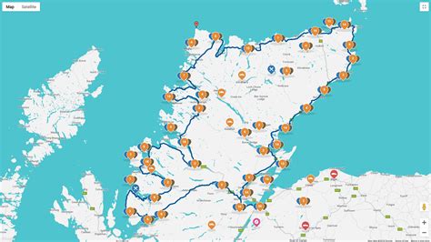 NC500 Map | ThatGuyBry : The Live Your Life Blog