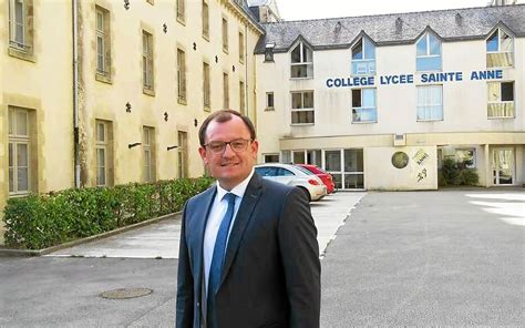 Amaury Noslier Le Nouveau Directeur De Lensemble Scolaire Sainte Anne