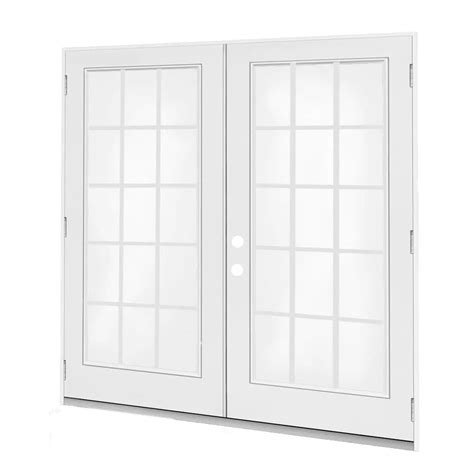 Jeld Wen 5 Ft French Door 15 Lite Door The Home Depot Canada