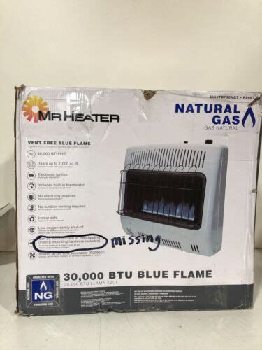 Mr Heater Btu Vent Free Blue Flame Natural Gas Space Heater