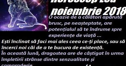 Horoscop Leu Noiembrie Diane Ro