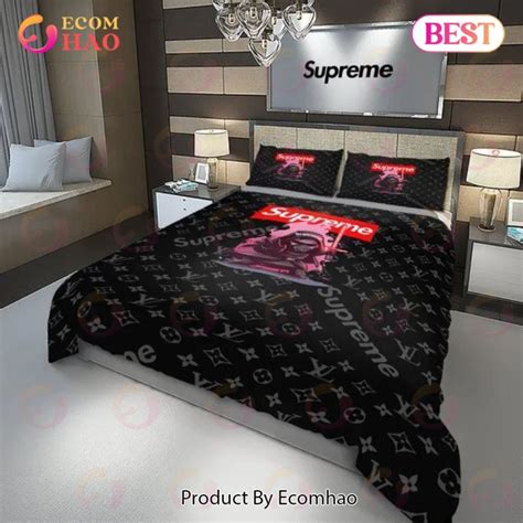 Comforter Sets Full Brown Louis Vuitton Bedding Set Ecomhao Store