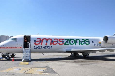 Aerol Nea Boliviana Amaszonas Hizo Su Primer Vuelo En Ruta La Paz